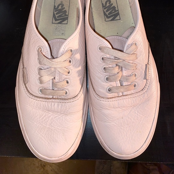 Vans Authentic Pink Leather shoes - Picture 4 of 4